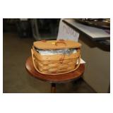 LONGABERGER KIDDY PURSE WITH PROTECTOR