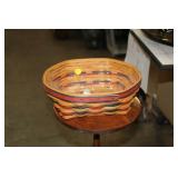 LONGABERGER BLUE RIBBON BREAD BASKET 1999