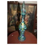 GLASS DECANTER WITH MARBLES