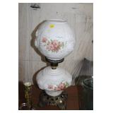 2 GLOBE LAMP 20 INCHES TALL