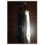 19 INCH KNIFE WITH SHEATH