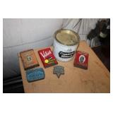 OLD TOBACCO TINS,ETC