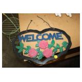 10 X 15 METAL WELCOME SIGN