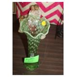 FENTON VASE 10 1/2 TALL