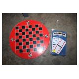 CHECKERS AND DOMINOS GAME