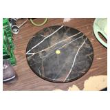12 INCH MARBLE SWIVEL BASE (LAZY SUSAN)
