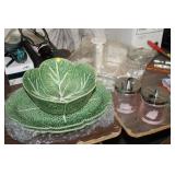 2 LARGE PLATTERS , ETC