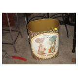 13 IN TALL VINTAGE HOLLY HOBBIE TRASH CAN