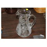 CRYSTAL VASE 10 IN TALL