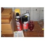 VARIOUS GREASE AND OIL