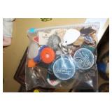 BAG OF KEY CHAINS