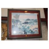 FRAMED PRINT 27X32