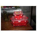 2 TEMPTATIONS DISHES WITH LIDS