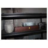 METAL CANDLE HOLDERS & STORAGE  BOX