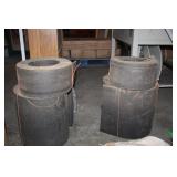 LOT OF HAY BALER BELTS, 6" & 13.5"