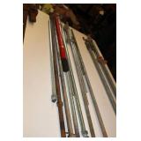 LOT OF THREADED RODS