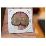 1934 & 1935 WHEAT PENNIES