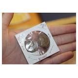 1955 & 55D WHEAT PENNIES