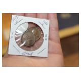 1953 S  & 54 S WHEAT PENNIES