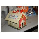 VINTAGE FISHER PRICE PLAY SCHOOLHOUSE