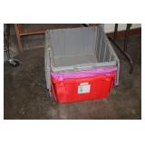 LOT OF 3 FLIP TOP TOTES 3x times bid