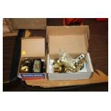 LOT OF DOOR HANDLES & LOCKS