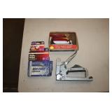 2 STAPLERS & STAPLES