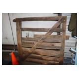 WOOD GATE, 54X54