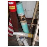 ROLL OF UNDERLAYMENT & PLASTIC