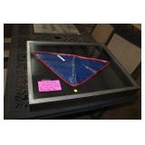 30X24 COLLECTOR DISPLAY WITH FLAG BAG