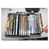 BOX OF DVDS