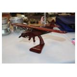 WOOD AIR PLANE DECOR