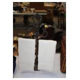 METAL TOWEL RACK & HAND TOWELS