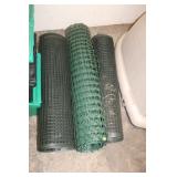 3 ROLLS OF PLASTIC NETTING