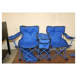 CHILDS FOLDING DOUBLE SEAT