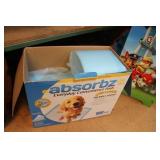 PARTIAL BOX OF PUPPY PADS