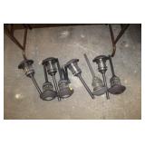 8 SIDEWALK LIGHTS & STAKES