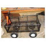 METAL GARDEN CART