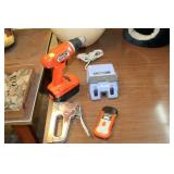 STUD FINDER,STAPLER,BLACK & DECKER DRILL,ETC