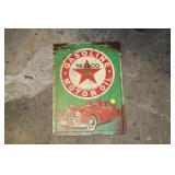 TEXACO METAL SIGN