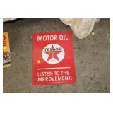 TEXACO  METAL SIGN