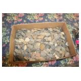 BOX OF ARROWN HEADS