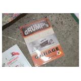 GRUMPS METAL SIGN