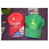 TRUMP & JOHN DEERE HATS