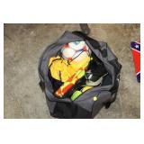 BAG OF SOCCER BALL,SHOES,ETC