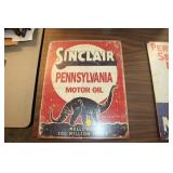 SINCLAIR METAL SIGN