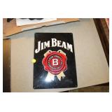 JIM BEAM METAL SIGN