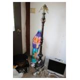 FLOOR LAMP,LIGHT FIXTURE & UMBRELLA