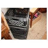 3 MILK CRATES