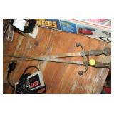 2 DECORATIVE SWORDS,18" LONG